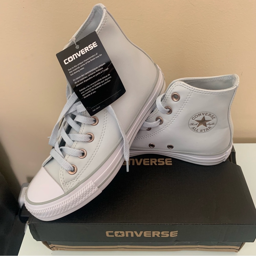 LEATHER CONVERSE CTAS HIGH TOP